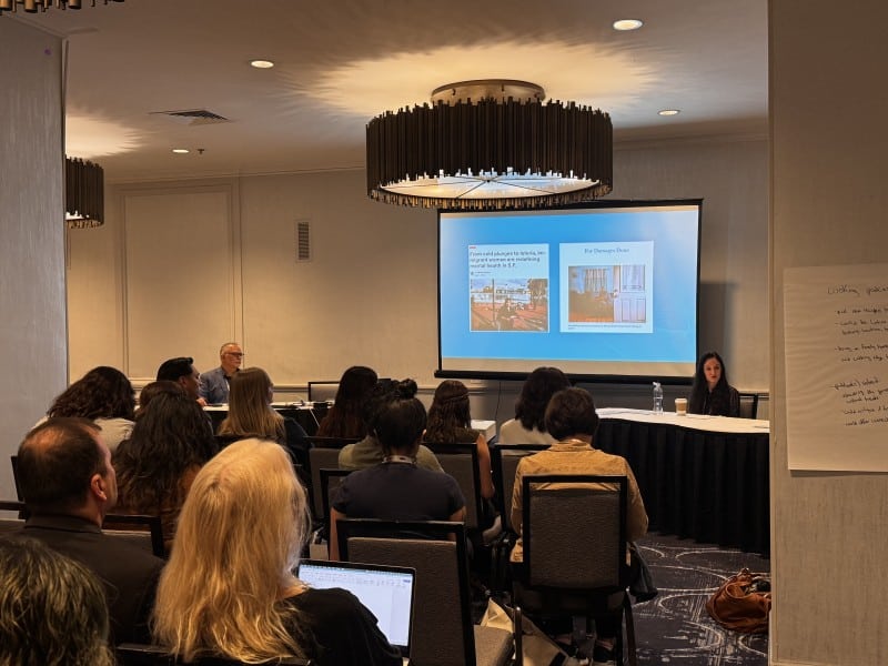Panel at the 2025 National Association of Hispanic Journalists Conference in Chicago, July 11, 2025. Photo by Daisy Gomez / Sierra Nevada Ally