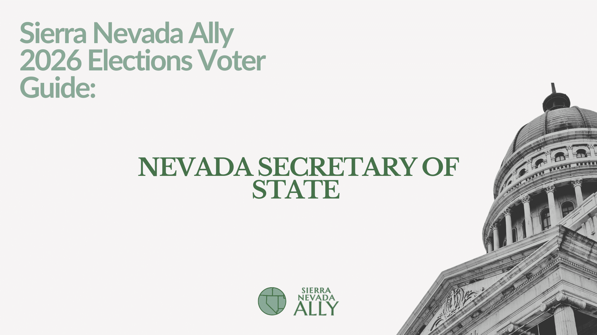Nevada Secretary of State Race 2026: Who’s Running and What’s at Stake